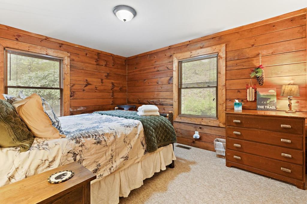 Lucky Bear Cabin Banner Elk Extérieur photo