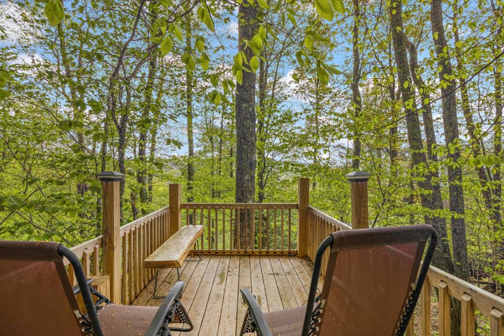Lucky Bear Cabin Banner Elk Extérieur photo